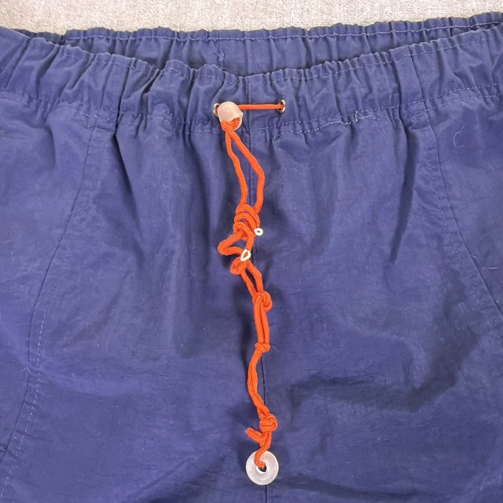 VTG Nike Ripstop Nylon‎ Track Pants Navy Blue Windbreaker Athletic Y2K Mens M